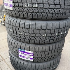 2025年製155/65r14新品スタッドレスタイヤホイールセットICENAVI8の画像