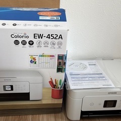 EPSON プリンター　EW-452Aの画像