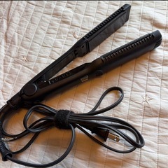 ホリスティックキュア ストレートヘアアイロン ブラックの画像