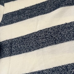 ミッキー　ボーダー長袖シャツの画像