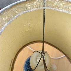 陶器製テーブルランプの画像