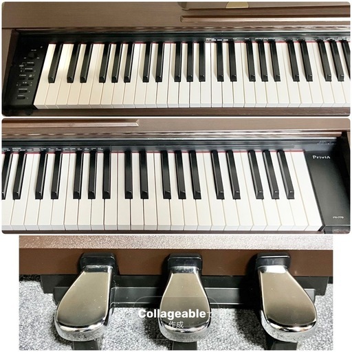 【取引中】CASIO 電子ピアノ PX-770BN 【無料配送可能】