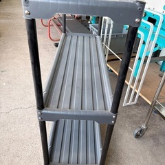 《リユースマン倉敷》  ラック ワゴン 棚 キャスター付き の画像