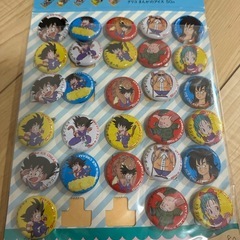 グリコ、ドラゴンボール缶バッジの画像