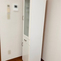 【取引先決定しました】ニトリ　食器棚　スリムストッカーの画像