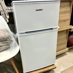 美品 2024年製 中古 冷蔵庫 買取 家電 COMFEE' 2ドア冷蔵庫 RCT90WH/Eの画像