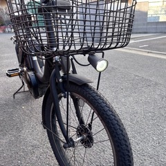 YAMAHA PAS babby電動アシスト自転車 ブラックの画像