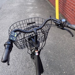 YAMAHA PAS babby電動アシスト自転車 ブラックの画像