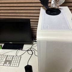 すぐに使える！ ゲーミングpcセット、デスクトップpcセットの画像