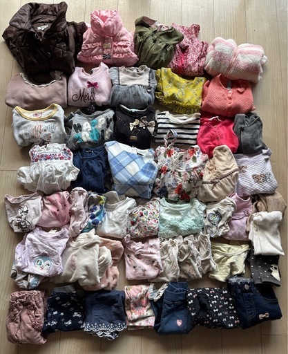 子供服　90cm 女の子 BeBe プティマイン　TOCCA GAP まとめ売り