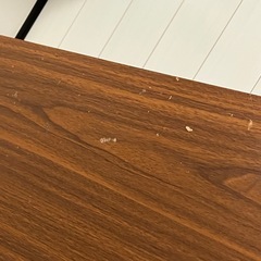 パソコンデスク 木目 120センチ幅の画像