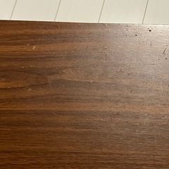 パソコンデスク 木目 120センチ幅の画像