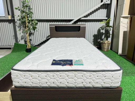 ?激安?❗️配送•設置?❗️♻️処分撤去♻️収納付きフランスベッド　品質がいいマットレスセット コンセント付き