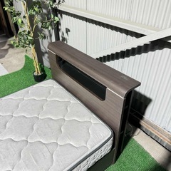 💥激安💥❗️配送•設置🉑❗️♻️処分撤去♻️収納付きフランスベッド　品質がいいマットレスセット コンセント付きの画像