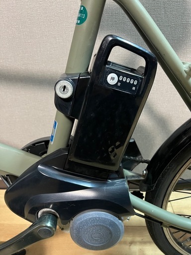 美品✨ パナソニック電動自転車、バッテリー8.0Ah