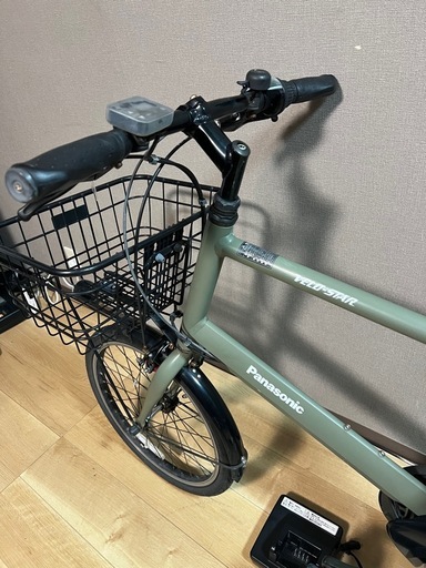 美品✨ パナソニック電動自転車、バッテリー8.0Ah