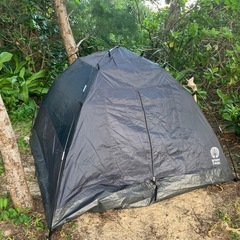 テントと寝袋（シュラフ）の画像