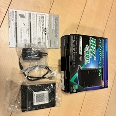 中古　NEC製の無線LANルーターの画像