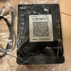 中古　NEC製の無線LANルーターの画像