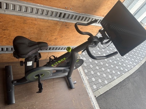 FITBOX PRO フルモニター付エアロバイク 動作確認済・早め引取希望