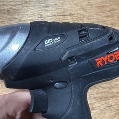 【別府市】RYOBI 14.4V インパクトドライバー BID-1406 バッテリー2個 充電器付きの画像