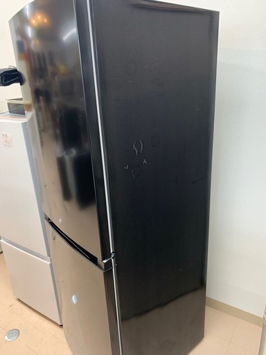 美原店 ニトリ ノンフロン 2ドア ファン式 冷凍冷蔵庫 NR-230F 2023年製 ブラック　230L