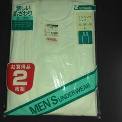 新品　肌着　男性　ランニング①②③の画像