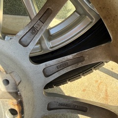 ホイール付き 225\55-17 4本の画像