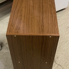 $ 2段カラーボックス　（約）幅　42cmの画像