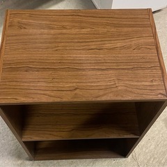 $ 2段カラーボックス　（約）幅　42cmの画像