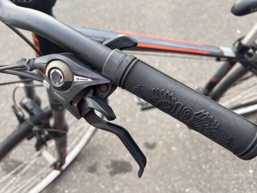 ?SR SUNTOUR?8×3段変速 クロスバイク?防犯登録OK?GM14K501822?No.1321??