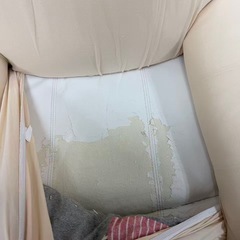 リクライニングソファ／1人掛けソファ（クッション付き） の画像