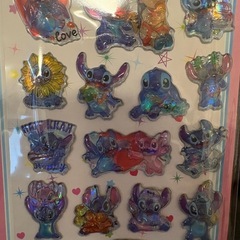 スティッチ⭐︎立体シールの画像