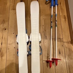 子供用キャラクター柄スキーセット　パンダスキーの画像