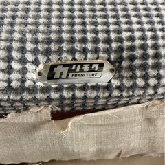 オールドカリモク　1人掛けソファの画像