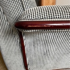 オールドカリモク　1人掛けソファの画像