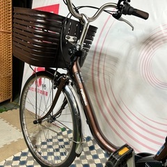 No.621 No.621新基準パナソニックビビ・DX BE-ELD43 電動アシスト自転車24インチ整備済みの画像