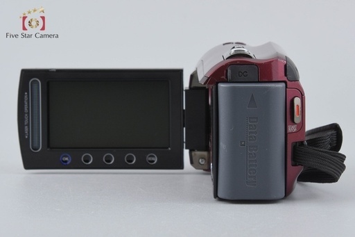 【中古】JVC ケンウッド Everio GZ-HD300-R レッド ビデオカメラ
