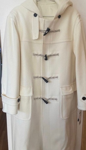 オンワード▪️ヘリンボーンダッフルコート新品40▪️タグ付