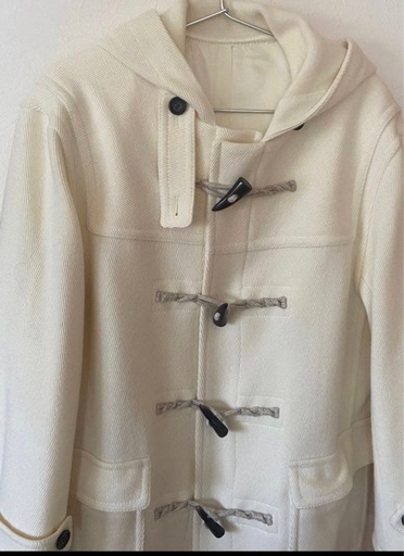 オンワード▪️ヘリンボーンダッフルコート新品40▪️タグ付
