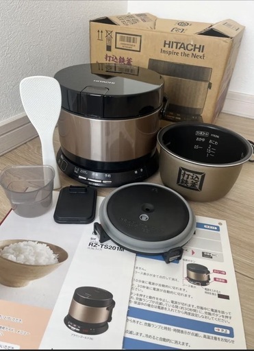 HITACHI RZ-TS201M 炊飯器 (ミミ) 蔵王のキッチン家電《炊飯器》の中古