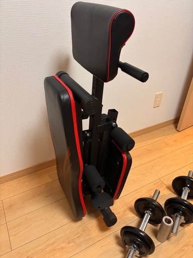 トレーニングベンチ　ダンベル　アームバーセット