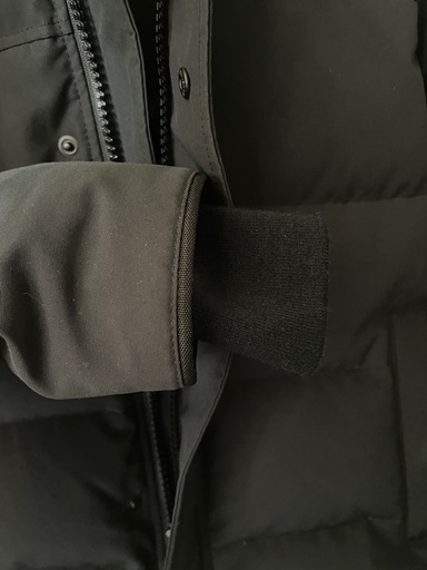 【美品】マクミランパーカー（MacMillan Parka）黒　S カナダグース