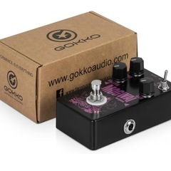 話早い方600円オフ！新品未開封 GOKKO GK-61 Mogwai オーバードライブ ギターペダル – エレキギター用 2-in-1 オーバードライブ＆ファズ エフェクトペダル  ビンテージトーン トグルスイッチ トゥルーバイパスの画像