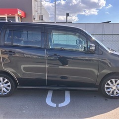 商談中　最安　ワゴンR スティングレー　DBA-MH23S 車検あり　黒　軽自動車　ETC  レコーダーの画像