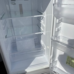 美品 SHARP シャープ 167L 2ドア冷蔵庫 SJ-D17F 2020年製 つけかえどっちもドアの画像