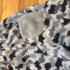 120サイズ動物柄モコモコパジャマの画像