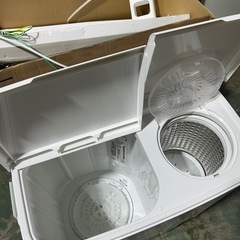 2025年製　2層式洗濯機　点検済み商品の画像