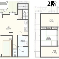 【戸建て3LDK】敷礼0山武市殿台、成東駅6分、シニア民泊ルームシェア可 - 不動産
