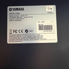 美品 YAMAHA 電子ピアノ ARIUS YDP-142Bの画像